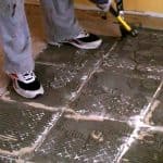 How to Remove Ceramic Tile Adhesive From Concrete Floor